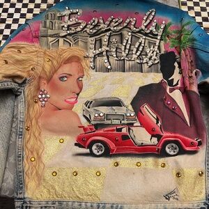 vintage denim jacket for women,35 years old never worn, small